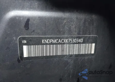 2019 Kia Sportage Lx из США, поврежденный, VIN KNDPMCACXK7530340